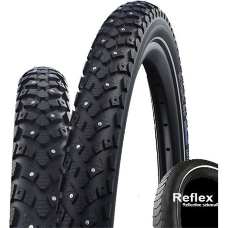 Schwalbe 40-635 Winter Active K-Guard, Draht, Winter, schwarz-reflex