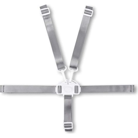 [JAMAIS UTILISÉ]Sangle de chaise haute pour bébé, harnais de rechange à 5 points pour chaise haute gris (1/4)