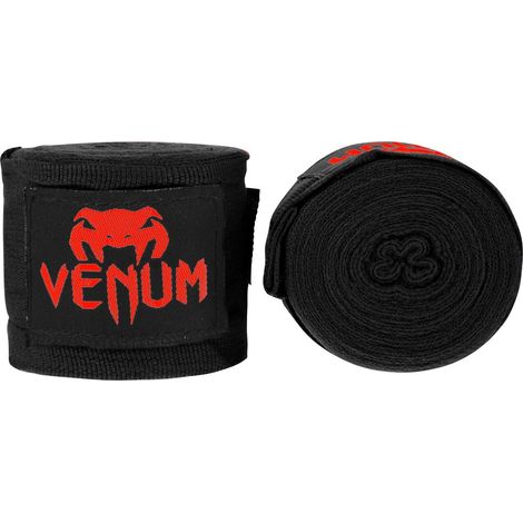 Vendas de boxeo Venum - Negro/Rojo 2,5 m