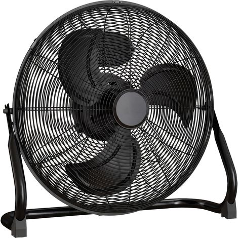 HOMCOM 100W Desk Fan Home Office Moving Oscillation with 3-Speed Wind