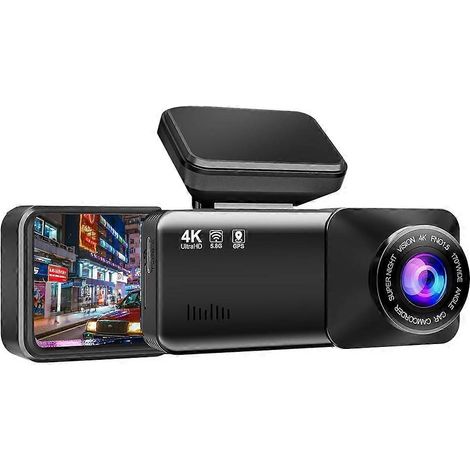 Osmo Auto-Dashcam 4K Front- und Rückkamera, GPS-Dashcam mit Parküberwachung, 170°-Weitwinkel, Nachtsicht- und Parkmodus