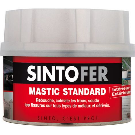 Mastic polyester Sintofer 170ml – Pour réparation carrosserie automobile – Séchage rapide et ponçage facile – Couleur blanche – Serrurerie-Boutique