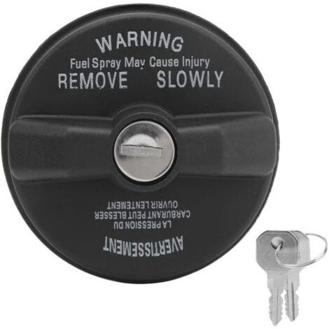 Bouchons de Gaz Verrouillables, Bouchon de Réservoir de Carburant de Remplacement pour Wrangler/Cherokee/Liberty/Grand Cherokee, 05278655AB Couvercle de Verrouillage de (1/4)