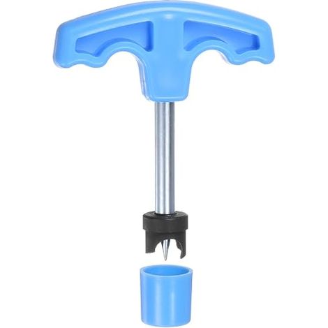 Trou Poinçon Automatique Irrigation 16mm PE Tube Trou Ouvre Bleu (1/5)