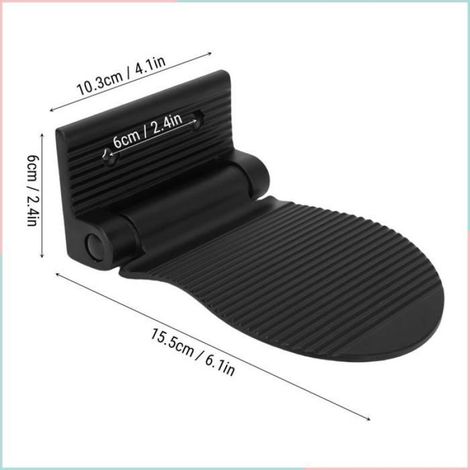 Marchepied De Douche - Alliage D'aluminium - Pliable Pour Salle De Bain - 15,5 X 10,3 Cm - 1 Piece (1/5)