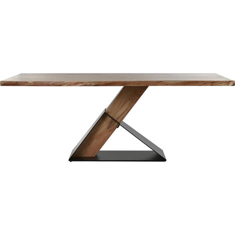 Mesa Comedor Acacia Metal 200X100X76 (1/5)