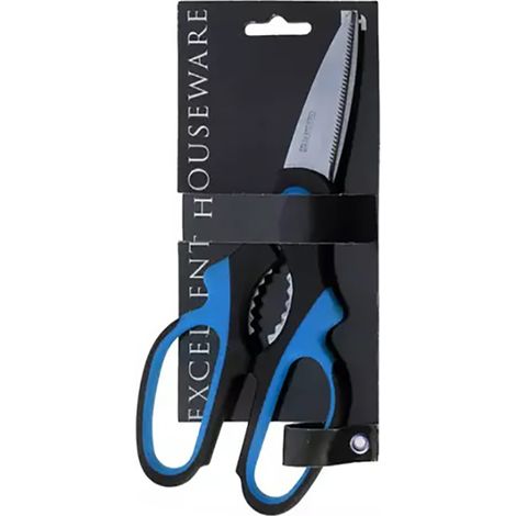 BLISTER TIJERAS COCINA BICOLOR 20 CM SURTIDA EXCELLENT