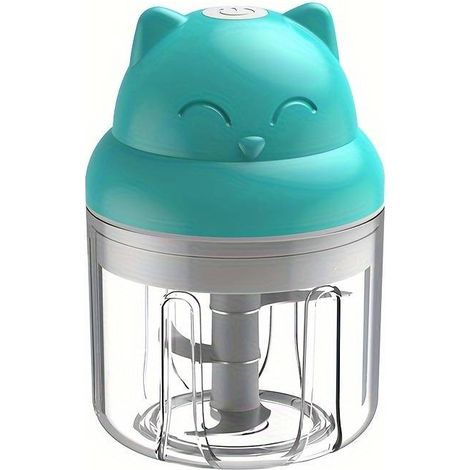 Kabelloser elektrischer Knoblauchstampfer, Mini-Fleischwolf, Küchenutensil, elektrischer Knoblauchstampfer