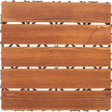 Dalles de balcon, de terrasse et de patio, revêtements de sol extérieurs décoratifs, dalles emboîtables multifonctionnelles (1/5)