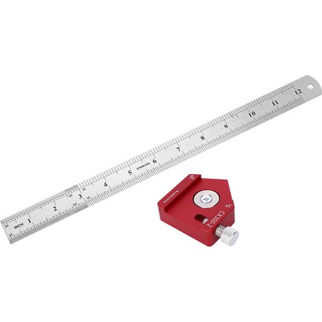 Règle à tracer CX300-2 pour le travail du bois : outil de marquage de haute précision pour la mesure des angles et le travail de la menuiserie (1/5)