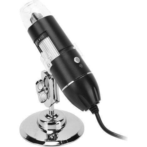 Microscope numérique portable USB à main 8 LED, caméra microscope électronique stéréoscopique pour usage domestique (1/5)