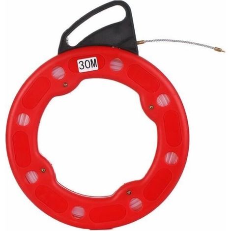 30m Cable Puller - Fiberglass - Red (1/2)