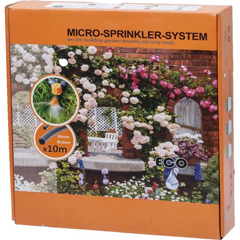 Kit di nebulizzazione extra fine per tubo da giardino YM1008S