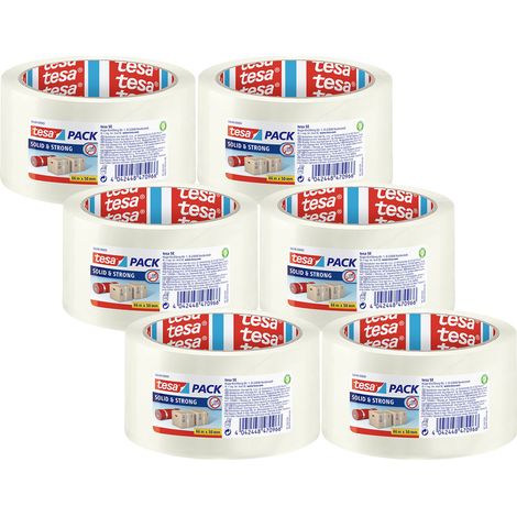 tesa 58640-00500-00 Packband Transparent (L x B) 66 m x 50 mm 6 St. (1/3)