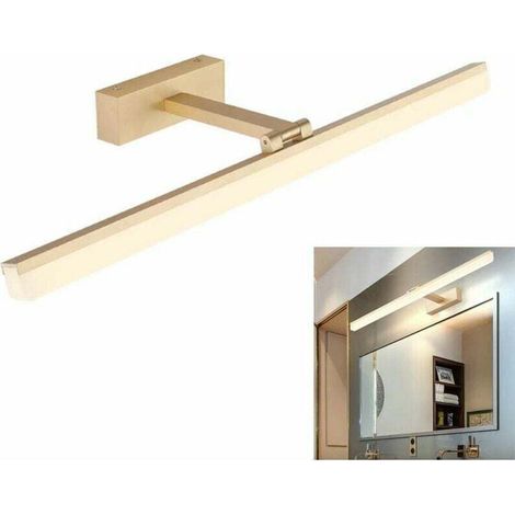 LED-Badezimmer-Wandleuchte für Spiegel 9W/40cm Wasserdicht - Gold (Warmweiß 3000K) (1/4)