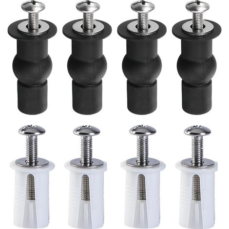 Vis d'expansion pour couvercle de toilette, kit de fixation pour siège de toilette. (1/5)