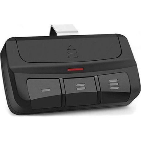 1 télécommande portail universel, multifréquence 433,92 MHz, clone compatible ouvre-porte de garage, pour portails motorisés résidentiels