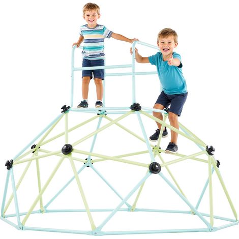 VEVOR Dome deEscalade Geometrique 183 cm, Cage a Grimper avec Grande Capacite de Charge de 270 kg, Cage a Ecureuil Solide, Aire de Jeux Exterieur et Interieur, pour Garcons et Filles 3-10 ans
