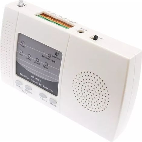 Ultra Secure – Récepteur sans fil longue portée 900m – 4 canaux – 5 sorties relais temporisées – Alimentation 15V DC – Pour installations variées - DA600
