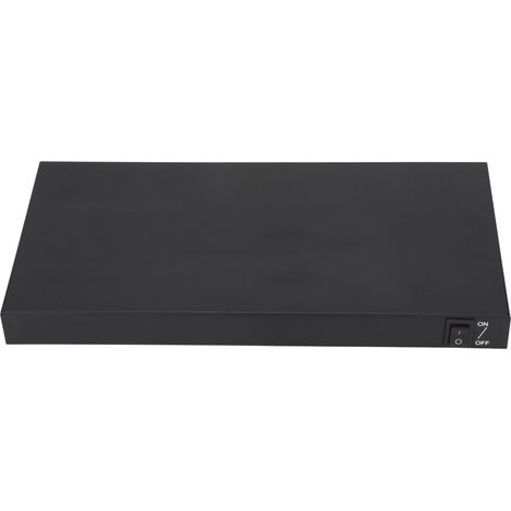 Répartiteur d'interface multimédia HD 4K 1 entrée 8 sorties, distributeur d'interface multimédia HD 8 voies, prise 100-240 VEU
