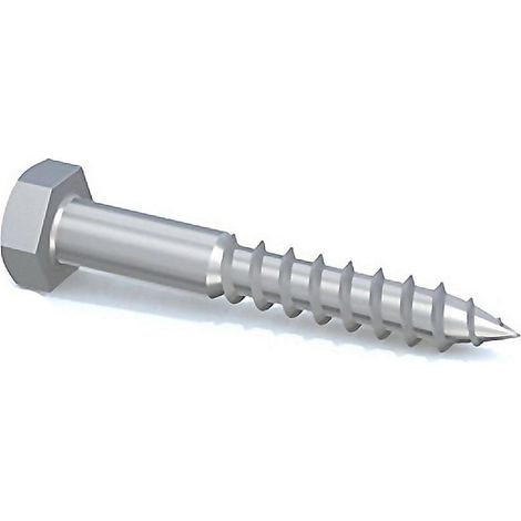 TORNILLO TIRAFONDO 571 6X80 ZINCADO