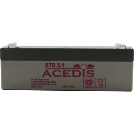 Batterie plomb étanche 12V 2.1Ah ACEDIS