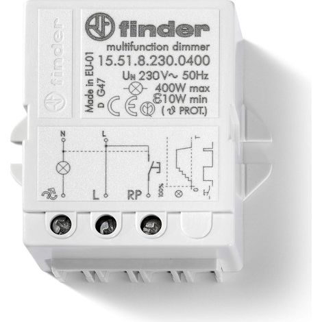 Finder rele' a impulsi dimmerabile 400w 15.51.8.230.0400 155182300400 (1/4)