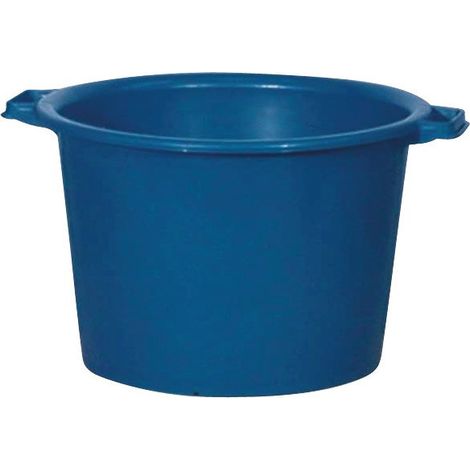 Cuenco redondo reforzado de 40 L, azul, 37,5/47,5 x 30,5