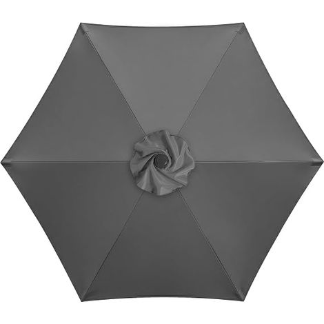 Toldo de repuesto para sombrilla voladiza - Toldo de repuesto para sombrilla UV30+, poliéster, impermeable y resistente al viento, para patio, jardín, terraza, playa, piscina, etc (1/5)