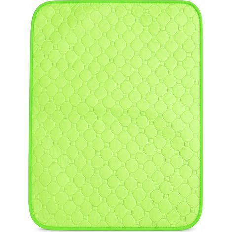 Tapis d'éducation lavable pour chien et chat vert pomme XXS (1/5)