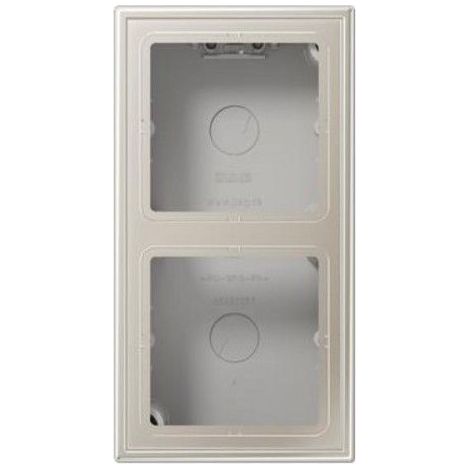 Jung ES2582A-L scatola a superficie in acciaio inox argento