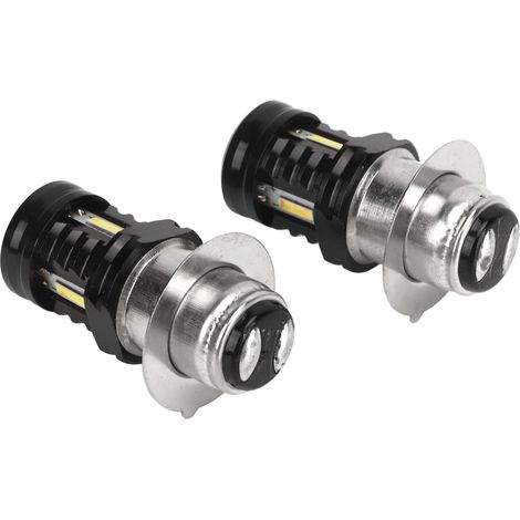 Paar LED-Scheinwerferlampen, 120 W, Fern- und Abblendlicht für Motorräder, ATVs und UTVs, weißes Licht, 6000 K (1/5)