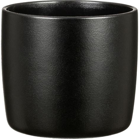 Scheurich Übertopf Solid Ø 13 x 11,7 cm ebano Blumentöpfe & Übertöpfe