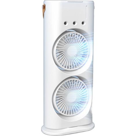 Condizionatore d'aria portatile，condizionatore d'aria mobile con telecomando，mini ventilatore raffreddatore d'aria USB，oscillazione a 120° (1/2)