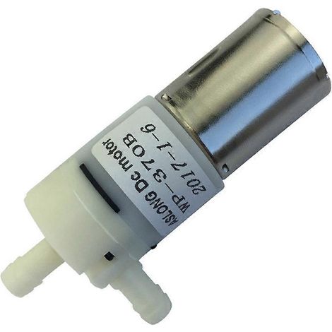 Mini pompe à eau CC WP-370B 12 V haute pression pour usage domestique, auto-amorçante, moteur de mini pompe à eau à haut débit (1/5)