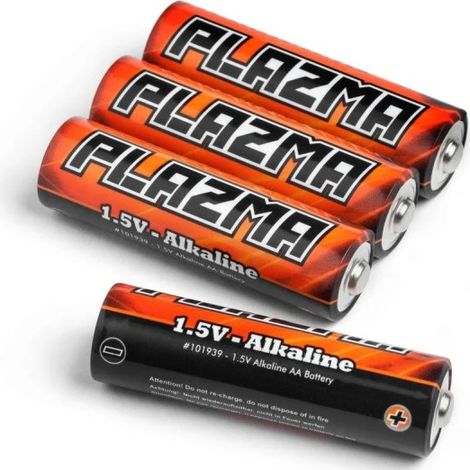 PLAZMA 1.5V ALKALINE AA BATTERIES (4pcs)