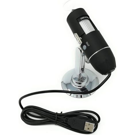 Microscope Numérique - Endoscope 1000X - Caméra USB avec 8 LED - Pour Inspection Électronique et Mécanique - 1 Pièce (1/5)