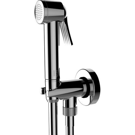 Ensemble WC avec flexible et douchette Chromé APICE - BOSSINI CE4002B030 (1/2)