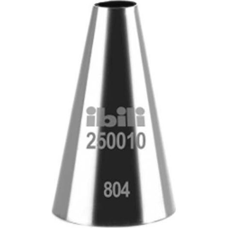 Ibili Buse Ronde Argenté 10 mm pour Pâtisserie