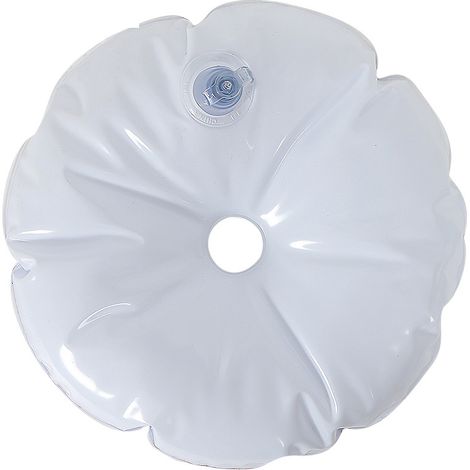 Base de Parapluie Légère et Pliable en Plastique Blanc Base D'injection d'eau pour Parasol de Plage et Jardin Accessoire de Parapluie (1/5)