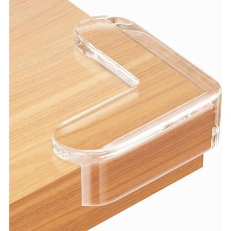 Protection Coin de Table Bébé,30PCS Transparents Protecteurs de Bords de Table, Protecteurs de Coins de Sécurité pour Coins Meubles (1/4)