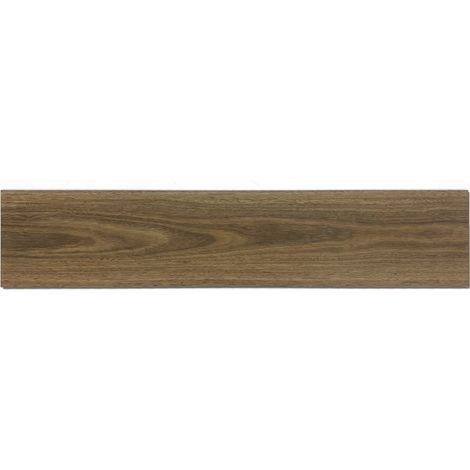Pavimento SPC in PVC effetto legno marrone 5 mm con sistema a clic 2,554 m² (1/5)