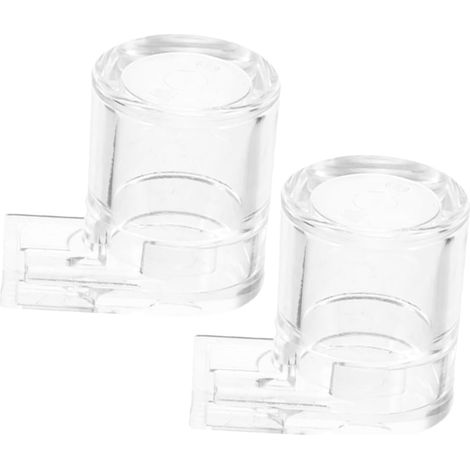 Abreuvoir pour Reptiles en Acrylique, Lot de 2, pour Tortue (1/5)