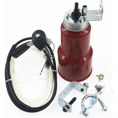 Graisseur Automatique de Chaîne pour Moto - Lubrificateur d'Huile pour Chaîne de Transmission - Réservoir d'Huile de Graissage pour Kit Chaîne Moto (1/5)