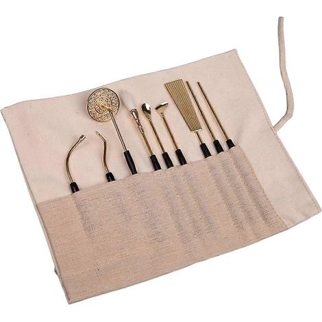 7-teiliges Kupfer-Räucherwerk-Set, Starter-Set zur Herstellung von Räucherstäbchen