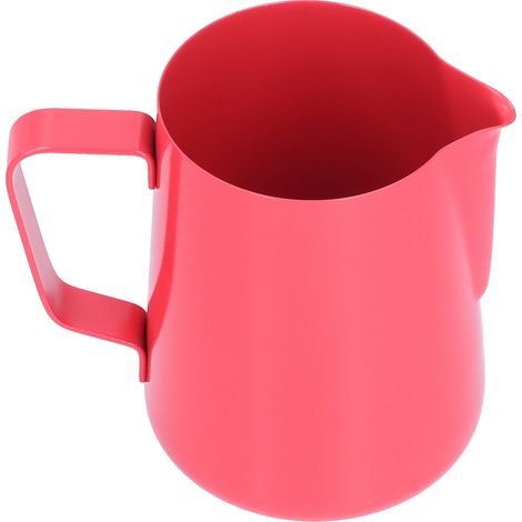 600-ml-Milchkännchen aus Edelstahl mit spitzem Ausgießer zum Aufschäumen von Kaffee und Milch – ideal für den Hausgebrauch (1/5)