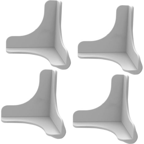 4 protège-coins pour meubles, silicone, adhésif, pour tables (1/5)
