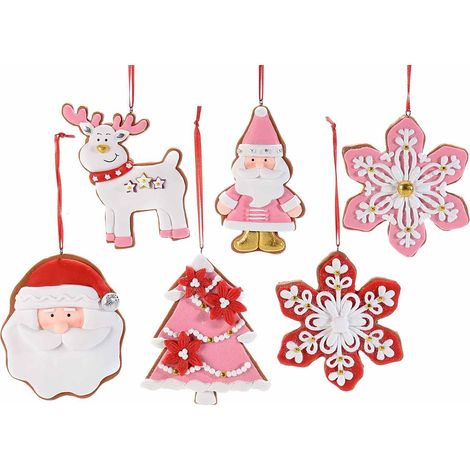 Set 12 palline per Albero di Natale Decorazioni Natalizie da Appendere Idea Regalo (1/2)