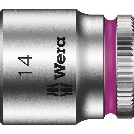 WERA 05003513001 LLAVE DE VASO CON ARRASTRE, 1/4'', 14 MM (1/4)
