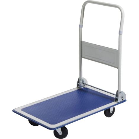 Carrello con Piattaforma Effe Ruote Piene Cm 61X91 H.cm 82 Max Kg 300